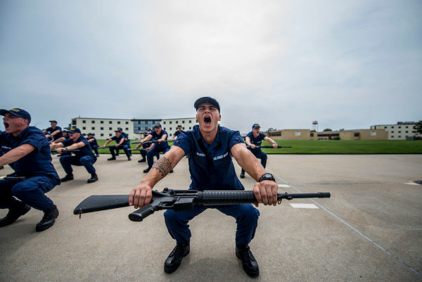 coast guard physical fitness test