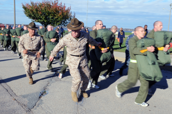 1st Week of Navy Officer Candidate School