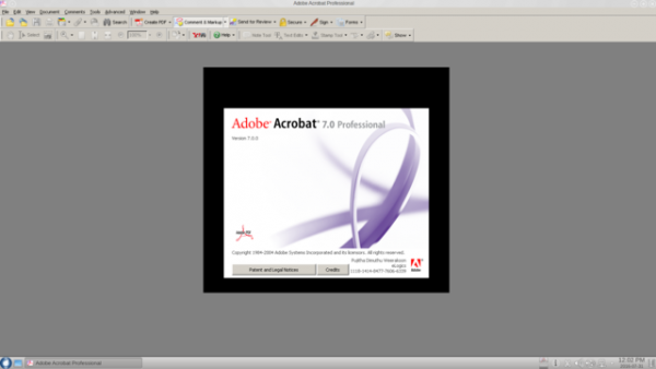 Adobe_Acrobat_7.0_Professional_on_OpenMandriva_Lx_2014.2