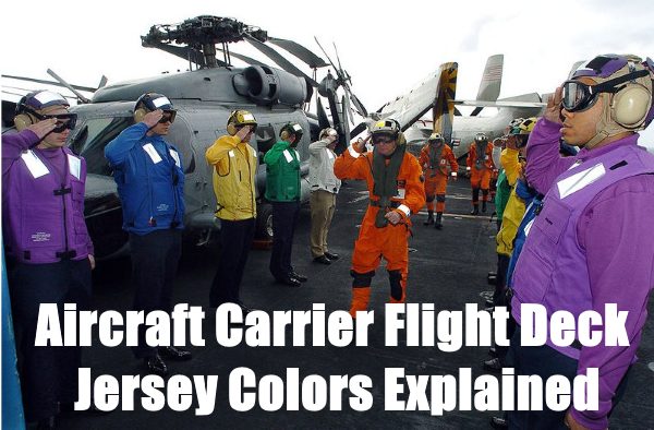 aircraft carrier flight deck jersey colors explained