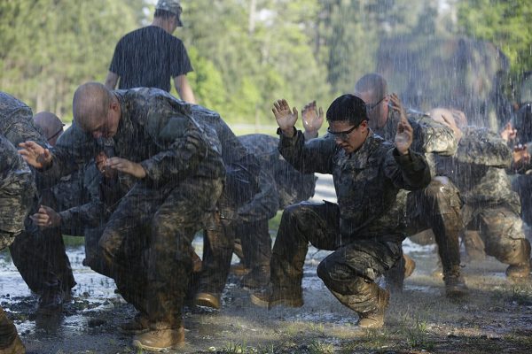 Army Ranger Training During Swamp Phase