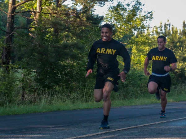army 2 mile run