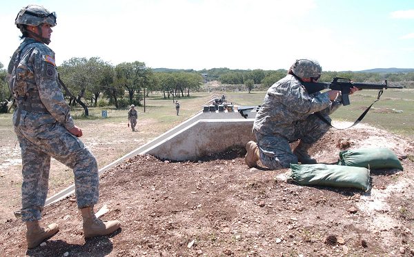 soldiers hone weapon skills before army rifle qualification