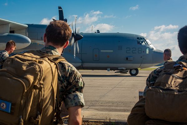 Marines on deployment