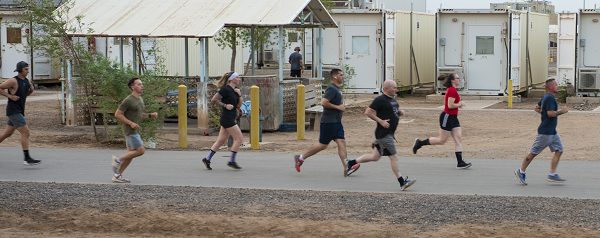Running helps you prepare for navy boot camp
