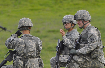 camp parks army base in California