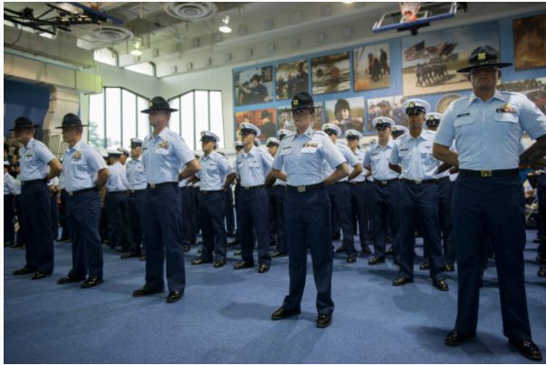 coast guard basic training graduation