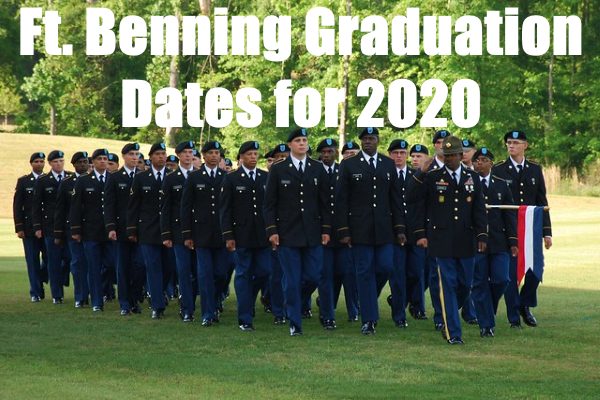 fort benning graduation dates for 2020