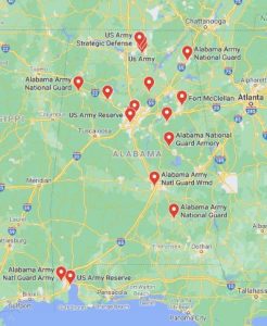 Military Bases in Alabama: A List Of All 5 Bases In AL