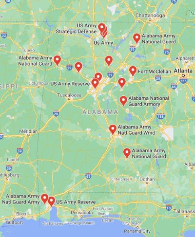 Alabama Military Bases