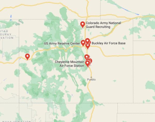 military bases in colorado