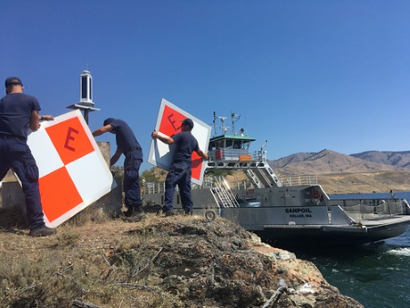 aids to navigation station in kennewick in or