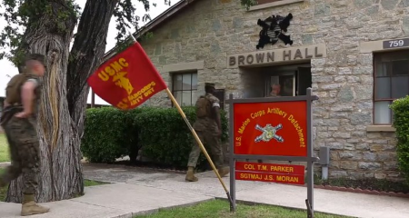 marine corps artillery detachment in ft sill oklahoma