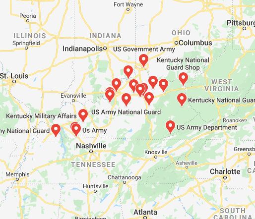 military bases in kentucky