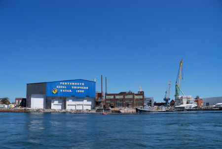 portsmouth naval shipyard - navy base in Maine