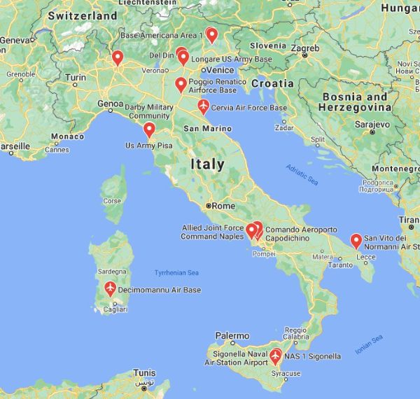 American Bases in Italy