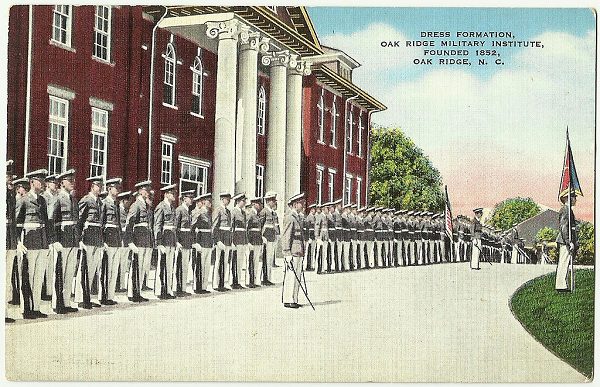 Oak Ridge Military Academy was founded in 1852
