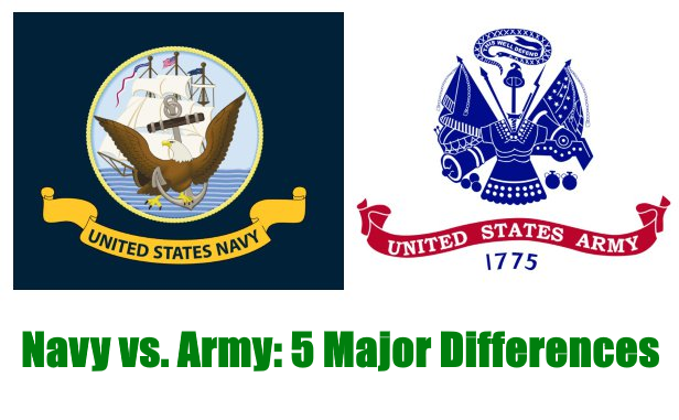 navy vs army differences