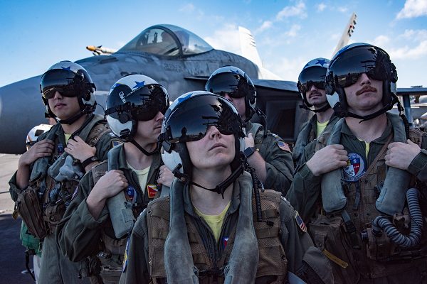 Navy Pilots have military pilot vision requirements