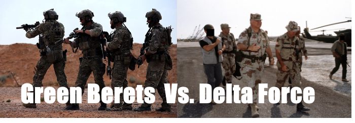 Green Berets vs. Delta Force - Operation Military Kids