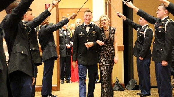 ROTC programs hold military balls, as well