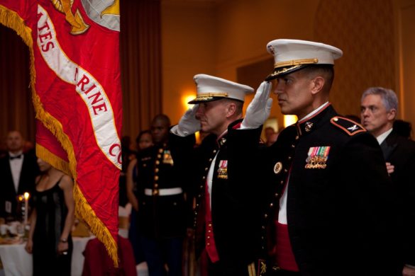 marine corps ball details