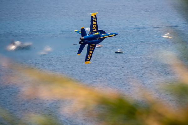 Blue Angels in flight