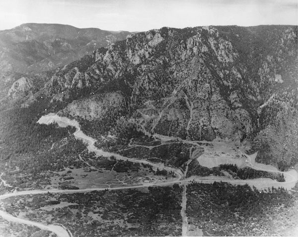 Cheyenne Mountain Complex is carved out of a granite mountain