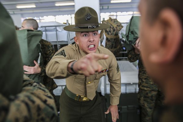Drill instructors give clear 'directions'