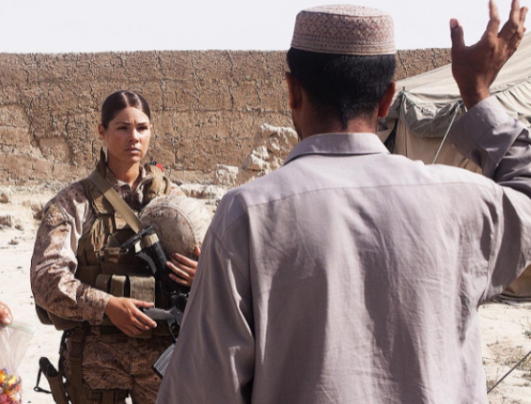 women serving in the military