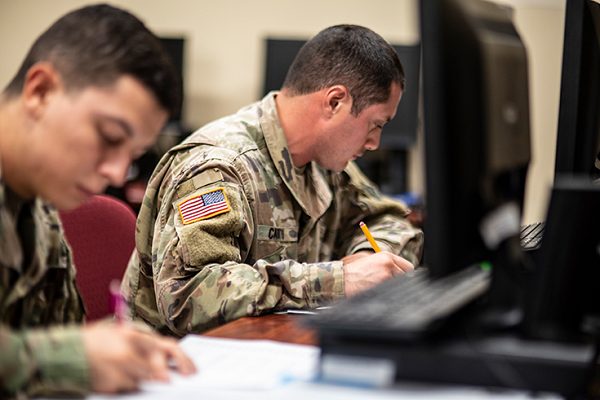 the GI Bill makes college possible for soldiers 