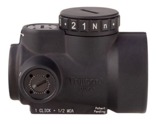Trijicon 1x25mm MRO 2.0 MOA Adjustable Red Dot Sight