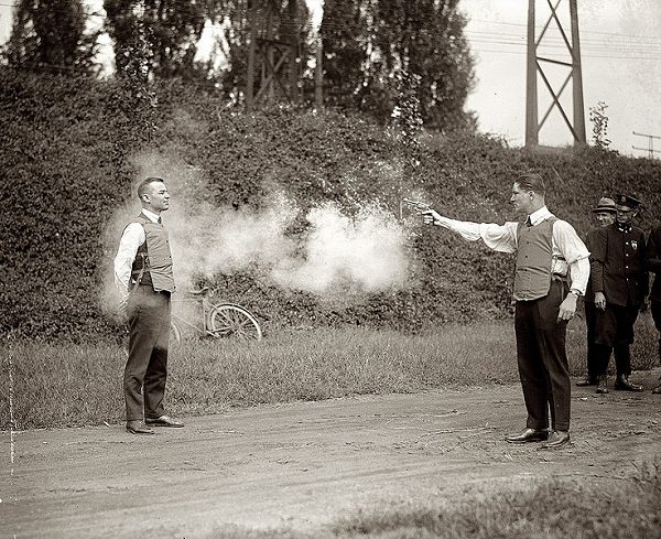 first testing of bullet proof vests