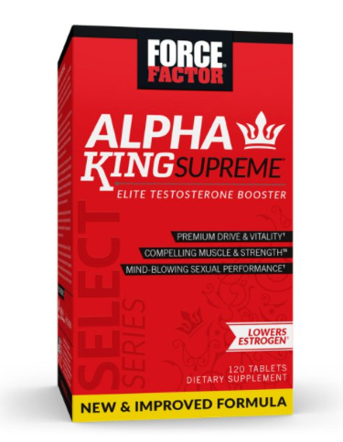 force factor alpha king supreme gnc testosterone booster