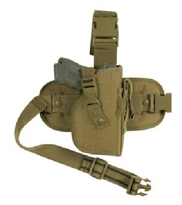 fox outdoor mission ready drop leg holster