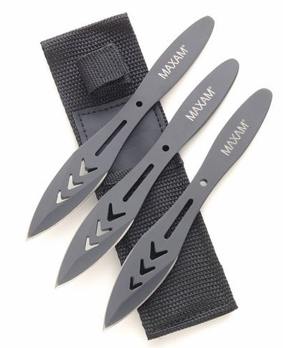 Unique Triple Threat Throwing Knives