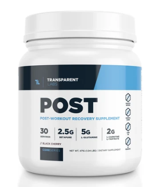transparent labs post workout supplement