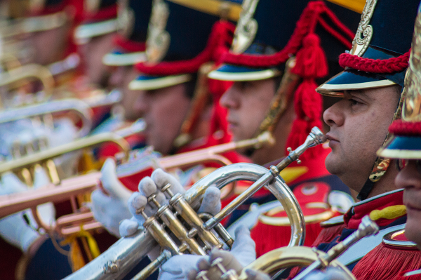 Argentinian Mounted Grenadiers best military uniform