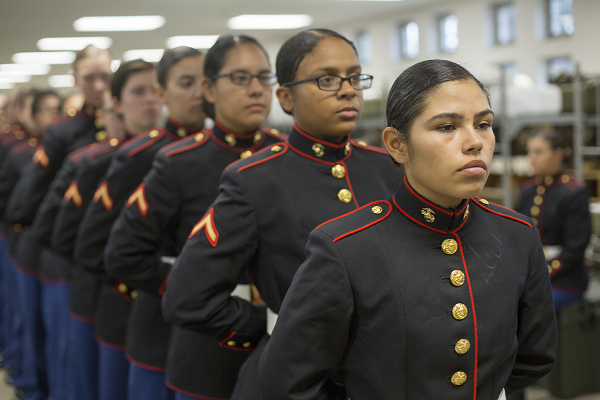 Marines dress blues 