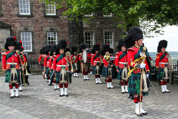 Best Military Uniform - The Band of the Royal Regiment of Scotland in Edinburgh Castle