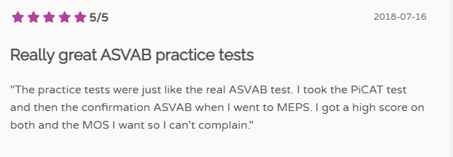 independent review of ASVAB boot camp