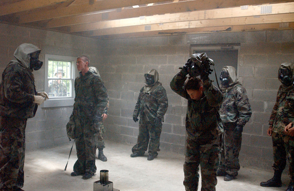 gas chamber army training