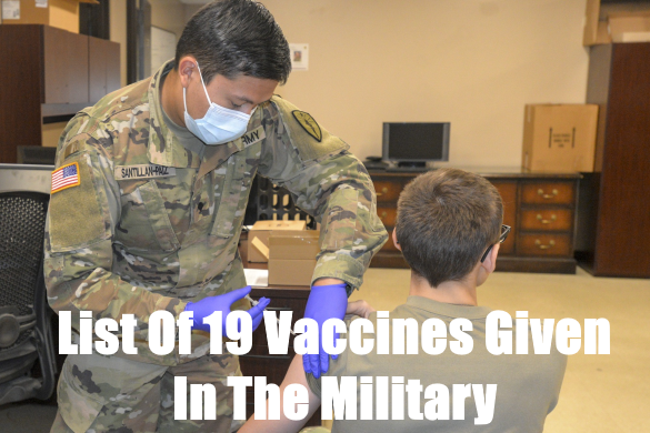 military vaccine list