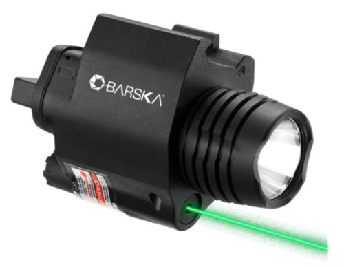Barska Laser LED Weapon Flashlight