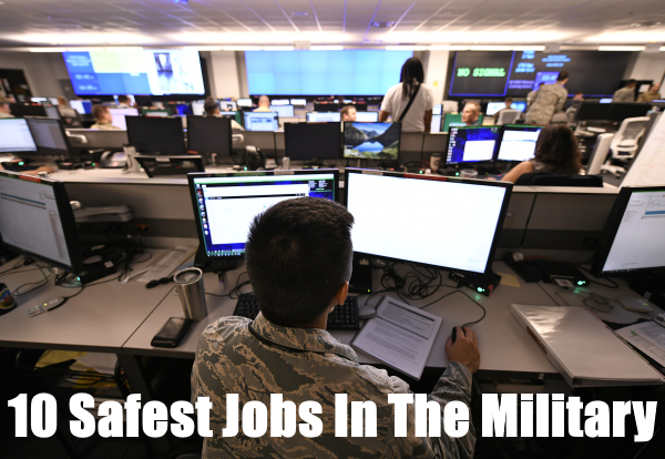 safest jobs in the military