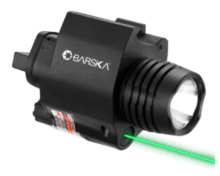 Barska Laser LED Weapon Flashlight