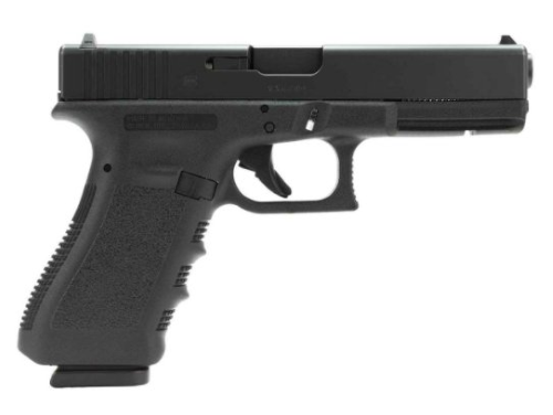 Glock 17 9mm Luger 4.49in Black Nitrite