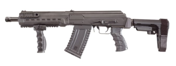 Kalashnikov Komrad 12 Gauge 12.5 Inch with Brace