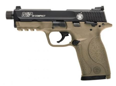 S&W MP22 Compact .22 LR 3.6 is another one of the best home defense guns