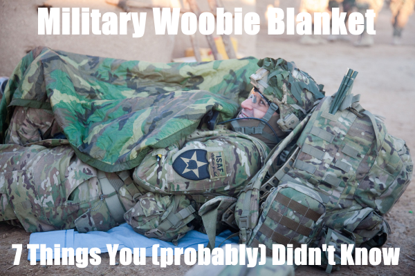 military woobie blanket
